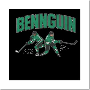 Jamie Benn & Tyler Seguin Bennguin Posters and Art